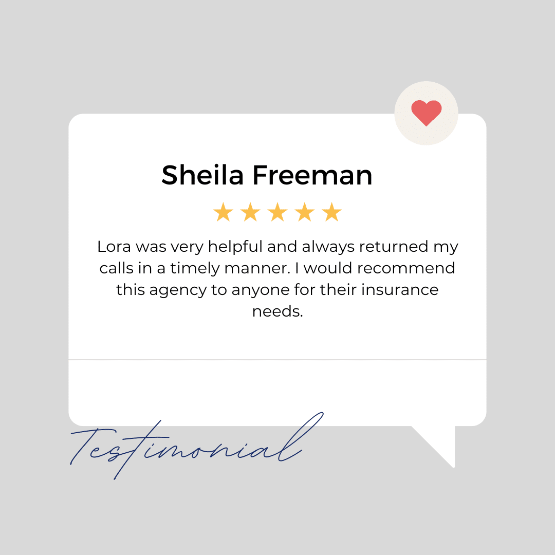 Sheila Freeman Testimonial for HFC Insurance