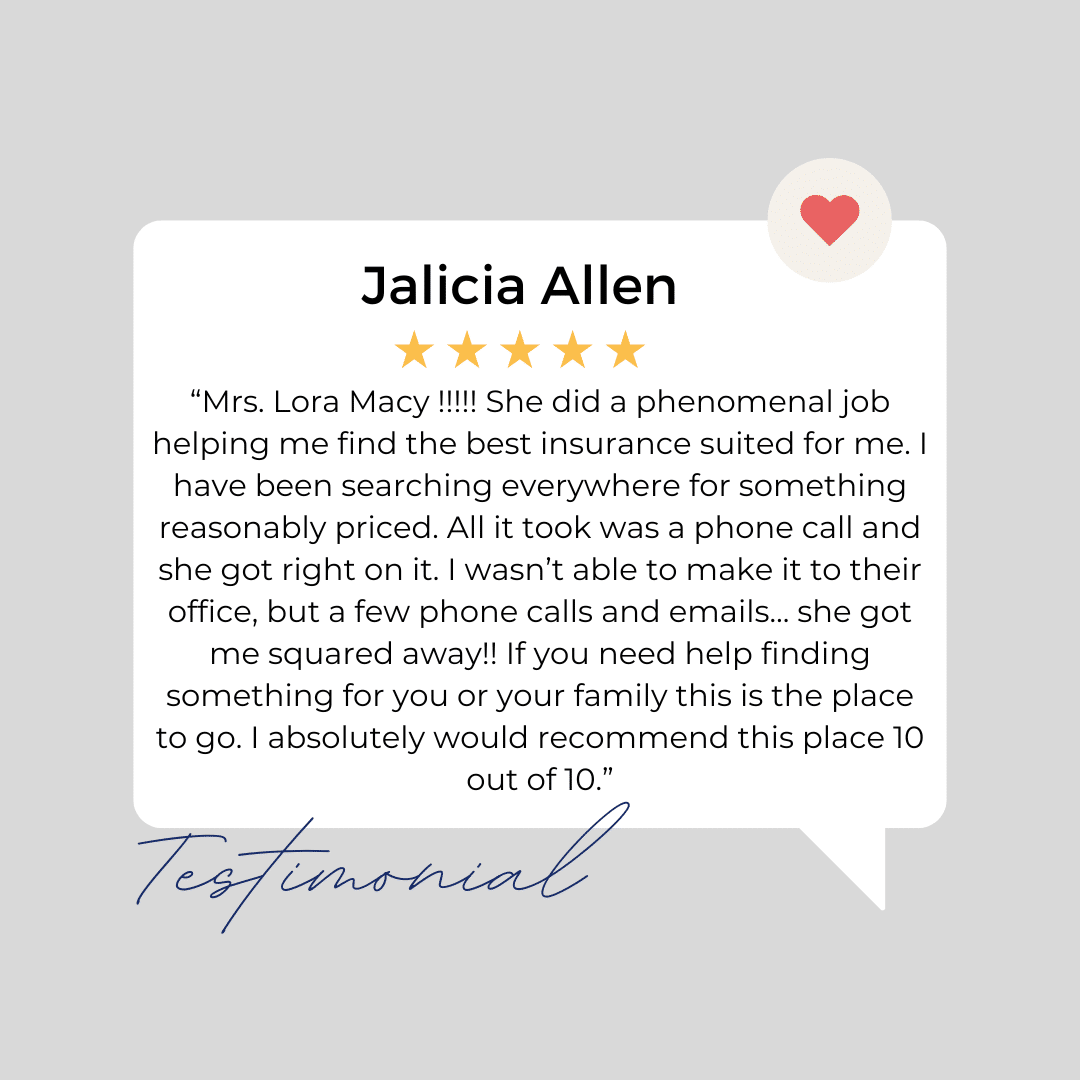 Jalicia Allen Testimonial on HFC Insurance