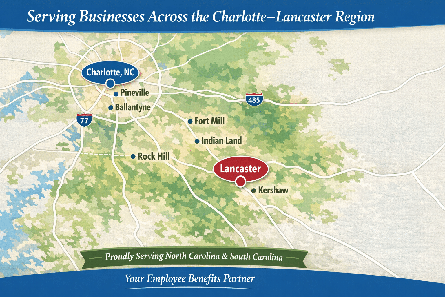 Charlotte Lancaster Metro Benefits